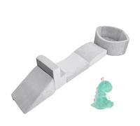 TOPINCN Blocs d'escalade Souples pour Tout-Petits, Briques Rampantes en Mousse Haute densité, Ensemble de Jeu Ovale Triangulaire D'escalier, Cubes de Brouillage D'intérieur, équipement