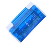 TOPINCN Boîte de Distribution de Bornier sur Rail Din, Couvercle Anti-poussière Transparent 211 pour Installation en Armoire