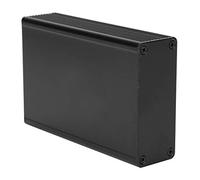 TOPINCN Boîte de Projet en Aluminium Noir Mat, Boîtier électronique Durable pour Jonctions PCB, Dissipation Thermique 6063-T5, 1,1 X 2,6 X 3,9 Pouces, unité