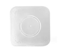 TOPINCN Boîte de Rangement Creuse pour Bouffées de Poudre, Conteneur Portable pour Bouffées de Maquillage, étui à la Mode pour Femmes, Idéal pour les Voyages à Domicile, Plastique PP 3,1 X 3,1 X