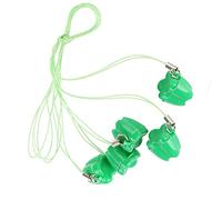 TOPINCN Boîte de Rangement de Dents pour Enfants, Couvercle coloré à Fermeture, Collier Souvenir de Dents de bébé pour Bébés 5 Pièces (GREEN)