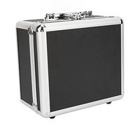 TOPINCN Boîte de Stockage de Disque Dur 2,5 Pouces, Double Protection Sécurisée, 20 Baies pour Le Bureau à Domicile, ABS en Alliage D'aluminium Noir, Disque Dur 2,5 Pouces