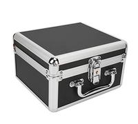 TOPINCN Boîtier de Rangement pour Disque Dur, Verrouillage de sécurité 20 Baies pour Disque Dur 2,5 Pouces, Alliage D'aluminium ABS Noir, Bureau à Domicile