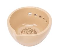 TOPINCN Bol à éplucher en Résine, Bol avec Râpe à Ail, 1 Pièce, pour (5