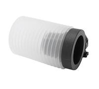 TOPINCN Bol à Poussière pour Marteau électrique, Conception en Forme de Ressort, Excellent Matériau, Collecteur de Poussière Blanc pour Perceuses électriques et Marteaux, Caoutchouc PVC