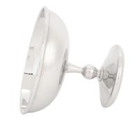 TOPINCN Bol de Service à Dessert en Acier Inoxydable 304, Tasse à Crème Glacée avec Pieds, pour Salade, Fruits, Pudding, Yaourt, Fête