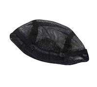 TOPINCN Bonnet en Filet Noir Respirant avec Sangle Réglable, Flexible et Confortable pour un Usage Quotidien, Matériau en Filet tricoté, adapté à la Fabrication de Perruques