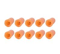 TOPINCN Bouchon de Bouteille de Colle à Cils, 10 Pièces, Aiguille de Blocage, Outil de Débouchage en Plastique Pratique pour Usage en Salon