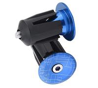 TOPINCN Bouchons d'extrémité de Barre de Verrouillage Réglables Extensibles pour Guidon de Vélo de Montagne, Diamètre Intérieur 15.9-21.4mm (BLUE)