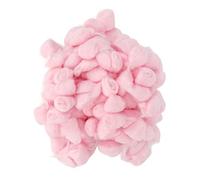 TOPINCN Boule de Coton Confortable pour Hamster pour la Chaleur et la Ventilation, Remplissage Doux pour Petits Animaux pour Hamster Syrien Chinchilla, Parfait pour Dormir et Jouer, Coton (Pink)