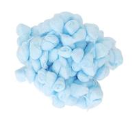 TOPINCN Boule de Coton Confortable pour Hamster pour la Chaleur et la Ventilation, Remplissage Doux pour Petits Animaux pour Hamster Syrien Chinchilla, Parfait pour Dormir et Jouer, Coton (Blue)