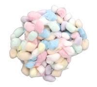 TOPINCN Boule de Coton Douce pour Hamster, pour Une Literie Confortable, Chaleur et Ventilation pour Hamster Syrien Chinchilla, Idéale pour Dormir et Jouer, Coton (Arc-en-Ciel)
