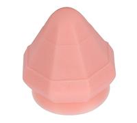 TOPINCN Boule de Libération Myofasciale à Ventouse, Boule de Massage des Tissus Profonds en Silicone Souple Rose Clair pour le Bureau et la Maison