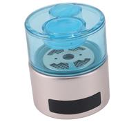 TOPINCN Bouteille D'eau Hydrogène Portable Générateur D'eau Hydrogène Verre Ioniseur Machine pour le Bureau Quotidien à la Maison (GOLD)