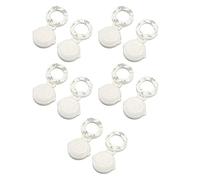 TOPINCN Bouton de Conception Enfant Sûr Facile à Utiliser Bloc de sécurité pour le Réfrigérateur de Machine à Laver la Voiture [10pcs]
