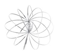 TOPINCN Bracelet Magique, Bracelet en Acier Inoxydable Anneaux Télescopiques Bracelet Bracelet Magique Jouets Anneau pour Soulagement du Stress et Exercice