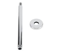 TOPINCN Bras de Douche en Acier Inoxydable avec Dessus Rond pour Salle de Bain, Plafond