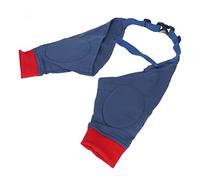 TOPINCN Bretelles de Jambe Avant de Chien Respirantes avec Boucles Fixes pour la Protection élastique des Articulations, Rouge et Bleu, Attelles de Jambe pour Animaux de Compagnie pour Protecteurs (L)