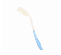 TOPINCN Brosse à Cheveux Ergonomique à Manche Long, pour une dextérité Limitée, Prise en Main Facile, pour Personnes âgées et Handicapées, Bleu et Blanc, 100g (peigne à long manche)