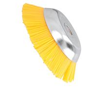 TOPINCN Brosse à Roue en Nylon, Tête en Fil d'acier au Manganèse de Haute dureté pour Un Désherbage Efficace dans Les Jardins et Les Pelouses, 25mm