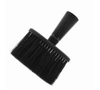 TOPINCN Brosse de Nettoyage de Cheveux Portable, Brosse Douce pour la Poussière des Cheveux pour les Coiffeurs, de Balayage Ergonomique pour L'épilation du Cou pour une Utilisation en Salon (BLACK)