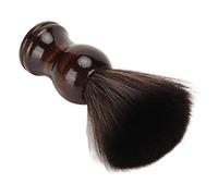 TOPINCN Brosse de Rasage Portable pour Hommes, Poils en Nylon Doux, Poignée Confortable, Brosse en Mousse pour Barbe, en Nylon Respectueux de la Peau