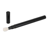 TOPINCN Brosse des Yeux Extérieurs pour Voyages en Plein Air, Design Rétractable, Poils Doux, Matériau en Laine