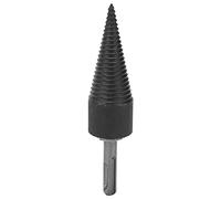TOPINCN Bûche Fendeuse Perceuse, Poignée Carrée, Acier à Haute Teneur en | Conception pointue, résistante aux chocs, utilisée pour le camping, opération relaxante, résistante à l\'usure