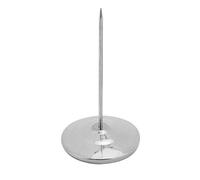 TOPINCN Bureau Droite Tige Titulaire De Papier en Acier Inoxydable Mémo Reçu Billet De Notes Titulaires Argent pour Restaurant À La Maison Restaurant Bar