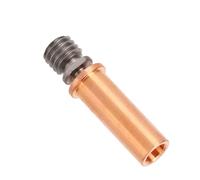 TOPINCN Buse de Gorge Bimétallique pour Imprimante 3D, Conception en Alliage de Titane et Cuivre Résistant aux Hautes Températures, Excellente Dissipation Thermique pour Filament de 1,75 Mm, 1 unité