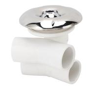 TOPINCN Buse de Massage en Acier Inoxydable et PVC, Jet de Bain avec Lisse sans Bavure, pour Piscine, Spa et Baignoire (Remplacement).