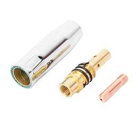 TOPINCN Buse de Protection pour Pistolet de Soudage, Kits de Pistolet de Soudage en Laiton Durable pour Binzel 15AK 10 Pièces + 10 Pièces + 10 pour Soudeurs Professionnels