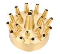 TOPINCN Buse de Pulvérisation de Fontaine d'eau de Jardin, Pulvérisation D'arroseur de Buse de Paysage, Têtes de Pulvérisation d'eau de Fontaine, Buse de Fontaine en Cuivre