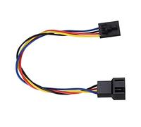 TOPINCN Câble Adaptateur de 5pin à 4pin pour, Câble de Convertisseur de Ventilateur dédié, Pack 5pcs pour Le Fonctionnement du Ventilateur Lisse