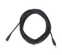 TOPINCN Câble D'alimentation D'antenne Satellite, Rallonge de Type C vers DC, Fil de Remplacement étanche, Fil D'énergie électrique en PVC avec Transmission de Signal pour une