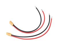 TOPINCN Câble de Connecteur XT60H, Connecteurs XT60H avec Fil de Silicium de 25cm 12awg pour Drone RC, Voiture, Bateau, Connexion de Batterie