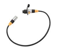 TOPINCN Câble D'extension Ethernet STP RJ45 Mâle à Femelle, Connecteur de Câble Réseau LAN avec Tête en Alliage D'aluminium Blindée étanche IP65