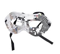TOPINCN Cache Yeux Boule Disco, Masque de Fête avec Sangle Réglable for