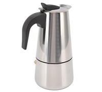 TOPINCN Cafetière Moka Portable en Acier Inoxydable pour la Maison et le Camping en Plein Air, Cafetière de qualité Alimentaire pour Americano Classique, Acier Inoxydable 201 (600