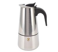 TOPINCN Cafetière Moka Portable en Acier Inoxydable pour la Maison et le Camping en Plein Air, Cafetière de qualité Alimentaire pour Americano Classique, Acier Inoxydable 201 (600