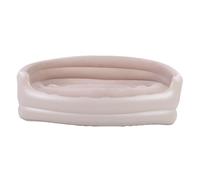 TOPINCN Canapé à Double Air Portable, Robuste, pour L'extérieur, Plage, Chaise Longue Gonflable, Jeux de Plage, Camping, Essentiel pour Les Pique-niques en Camping