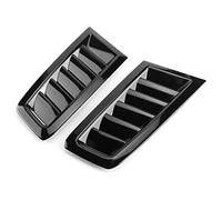 TOPINCN Capot ABS élégant pour RS MK2, Couvercle de Ventilation pour Modification de Voiture, 1 Paire, Noir (Noir Brillant SI-AT26105)