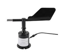 TOPINCN Capteur de Direction du Vent à 360 Degrés, Anémomètre Précis avec Matériau ABS et Résistance à la Foudre, pour la de L'environnement des Serres de Jardin