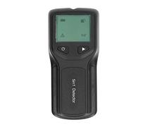TOPINCN Capteur de Montant électronique 5 en 1, Scanner Mural Multifonctionnel, Détecteur de Montants Numérique LCD avec 5 Modes de Numérisation pour Localiser les Fils AC en Bois et (BLACK)