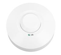 TOPINCN Capteur de Mouvement de Plafond à -Ondes, Retard Réglable, Détecteur de Mouvement Intérieur 1200W pour Usage Domestique, ABS 95x42mm
