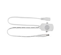 TOPINCN Capteur de Mouvement Infrarouge PIR pour Bande LED, Haute sensibilité Automatique pour Système de sécurité Domestique, Plage de Détection de 5 à 7 M, adapté à L'éclairage activé par le (WHITE)