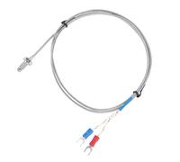 TOPINCN Capteur de Température de thermalité de Type K Rapide pour la Machine et L'industrie Alimentaire M6 Fil de Vis 0-400 ℃ (#3)