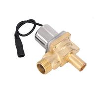 TOPINCN Capteur D'urinoir de Salle de Bain, Soupape de Rinçage Solénoïde 6V, Chasseur D'urinoir Automatique, Accessoire D'entretien Universel de Cuivre avec 4 (C Salénoïde urinaire en céramique