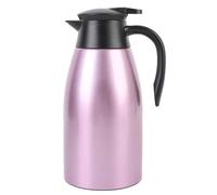 TOPINCN Carafe à café Thermique de 2 L, Flacon Isotherme en Acier Inoxydable pour Eau Chaude, Lait, thé, café avec Conception à Double Paroi, Garde au Chaud 24 Heures