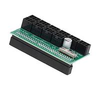 TOPINCN Carte Adaptateur d'alimentation de Serveur, Convertisseur Efficace pour DPS 1200FB A, Carte de Dérivation à 6 Broches pour Bloc d'alimentation de Serveur pour Les Amateurs électrique